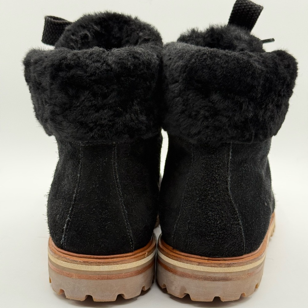 Eliana For Harris Black Women's Sports Suede Lace-Up Ankle Boots Size 11 - Picture 10 of 16